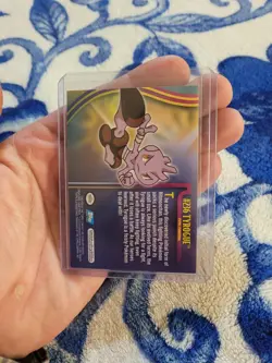 Pokemon Topps Tyrogue Non Holo TV Animation Edition Card #236 - Image 2
