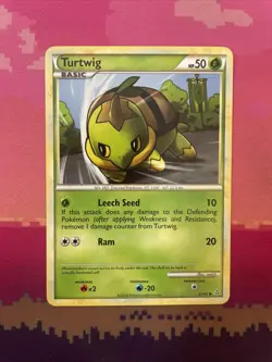 Pokemon Card Turtwig Unleashed Common 67/95 Near Mint - Image 1