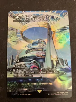 Balamb Garden Foil Showcase Command Tower FCA Final Fantasy MTG Pack Fresh ! - Image 1