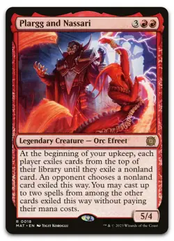 Plargg and Nassari #18 (NM) March of the Machine MAT Magic MTG - Image 1