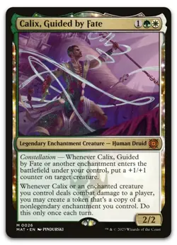 Calix, Guided by Fate #26 (NM) March of the Machine MAT Magic MTG - Image 1