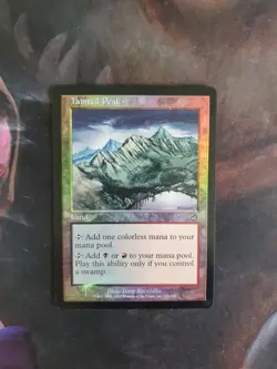 MTG Tainted Peak Torment 142/143 Foil Uncommon - Image 1