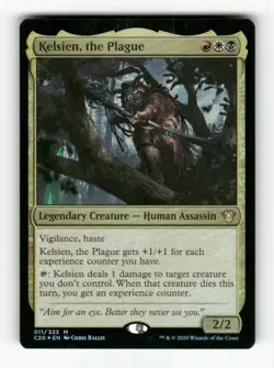 Kelsien, the Plague 11 NM Foil M MTG Magic Commander 2020 - Image 1