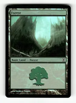 Forest 301 LP Foil L MTG Magic Time Spiral - Image 1