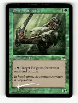 Elvish Pathcutter 256 NM Foil C MTG Magic Onslaught - Image 1