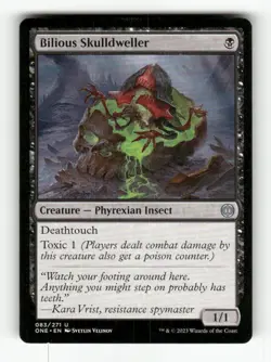 Bilious Skulldweller 83 NM Normal U MTG Magic Phyrexia: All Will Be One - Image 1
