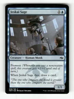 Jeskai Sage 38 NM Foil C MTG Magic Fate Reforged - Image 1