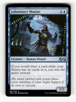 Laboratory Maniac 61 NM Normal U MTG Magic Ultimate Masters - Image 1