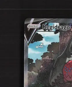 Regidrago V 184/195 Silver Tempest Alt Art Ultra Rare Holo Pokemon Card NM - Image 3