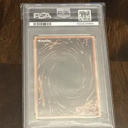 Yugioh PSA 6 EX-MT Blue-Eyes White Dragon SDBE-EN001 Ultra Rare 1st Edition!! - Image 2