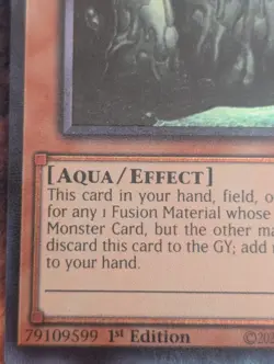 yugioh king of the swamp CR collector's rare jush-en046 jush - Image 4