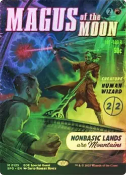 MTG - Magus of the Moon - Borderless Foil - EOE Special Guests - Magic - Image 1