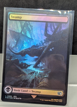 Swamp #302 FULL ART FOIL X1 NM Final Fantasy MTG - Image 1