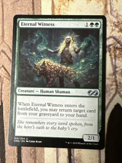 MTG Eternal Witness Ultimate Masters 163/254 Regular Uncommon - Image 1