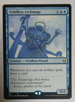 Vedalken Archmage #187 (NM) Jumpstart JMP Magic MTG Magic The Gathering Card - Image 1