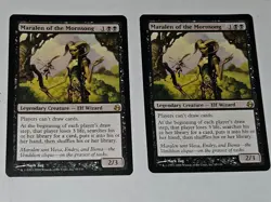 2x MARALEN OF THE MORNSONG Legendary Creature Elf Wizard MORNINGTIDE Rare MTG - Image 1