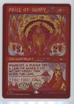 Burning Revelations - Price of Glory Foil Magic: Secret Lair Drop Series 1d14 - Image 1