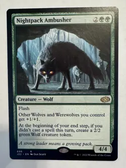 Nightpack Ambusher - Jumpstart 2022 J22 - Rare - MTG Magic NM - Image 1