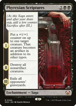 Phyrexian Scriptures - MOC - Mythic - MTG Magic Pack fresh - Image 1