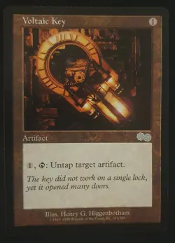 Urza's Saga: Voltaic Key MTG Single Magic The Gathering Card - Image 1
