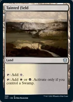 Tainted Field ~ Commander: Strixhaven [ NearMint ] [ Magic MTG ] - Image 1