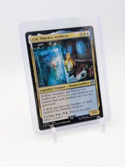MTG - Cid, Timeless Artificer (0411) - Uncommon Regular #0411 - Final Fantasy NM - Image 1
