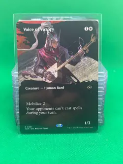 MTG Tarkir: Dragonstorm Voice of Victory Borderless - Image 1
