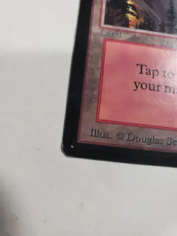 MTG Mountain (C) Beta Edition Magic the Gathering TCG Card LP - Image 4
