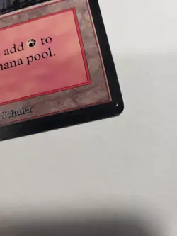 MTG Mountain (C) Beta Edition Magic the Gathering TCG Card LP - Image 5