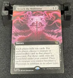 Breach the Multiverse #358 Rare Reg Extended Art March of the Machine Magic MTG - Image 1