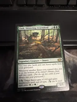 Magic the Gathering Zask Skittering Swarmlord Jumpstart 2022 NM-Mint Condition - Image 1
