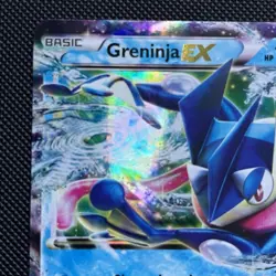Pokemon Card • Greninja EX XY20 • X&Y Black Star Promo • Half Art Rare - Image 2