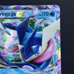 Pokemon Card • Greninja EX XY20 • X&Y Black Star Promo • Half Art Rare - Image 3