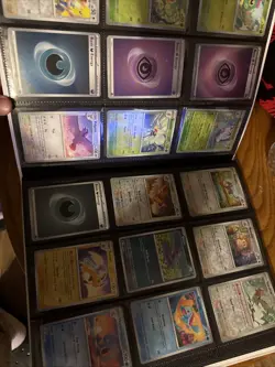Pokemon 151 Mew Binder with Assorted Holo Cards - Image 4