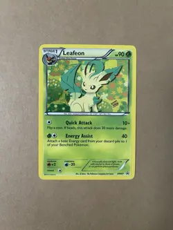 Leafeon BW87 HOLO Black Star Promo Sylveon Collection Pokemon Card - Image 1