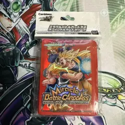 Mirabato Battle Card Dragon Ball Sleeve Protector Used - Image 1