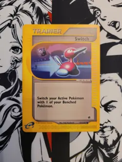 Trainer Switch - 2002 Pokemon TCG Card Expedition Set - #157/165 - NM - Image 1