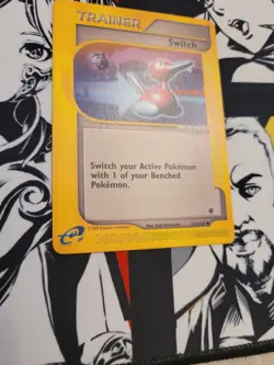 Trainer Switch - 2002 Pokemon TCG Card Expedition Set - #157/165 - NM - Image 2