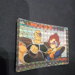 Dragon Ball Carddass Saiyan Vegeta Nappa Z Card Good Condition Used - Image 2