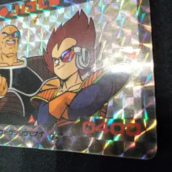 Dragon Ball Carddass Saiyan Vegeta Nappa Z Card Good Condition Used - Image 3