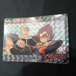 Dragon Ball Carddass Saiyan Vegeta Nappa Z Card Good Condition Used - Image 4
