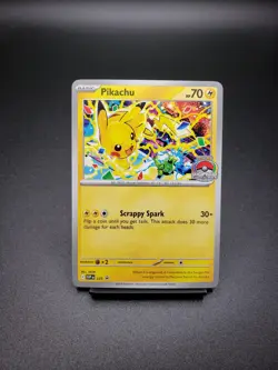 Pikachu SVP225 World Championships 2025 Pokemon Promo Card - Image 1