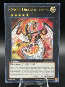 Yu-Gi-Oh! Cyber Dragon Nova SDCR-EN018 1st Edition - Image 1