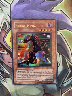 IOC-007 Strike Ninja Ultra Rare Unlimited Edition NM Yugioh Card - Image 1