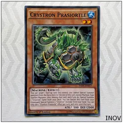 Crystron Prasiortle - INOV-EN017 - Common 1st Edition Yugioh - Image 1