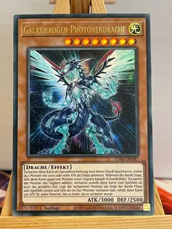 Galaxieaugen-Photonendrache LDS2-DE047 Ultra Rare Deutsch NM YUGIOH - Image 1