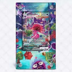 Gengar VMAX SA SGG 020/019 Pokemon Extended Protect Case Screwdown Card Holder - Image 1