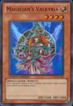 Yugioh-Magician's Valkyria-Super Rare-Limited Edition-CT07 EN022 (NM) - Image 1