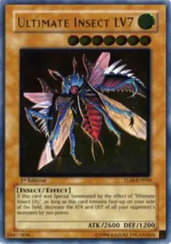 Yugioh-Ultimate Insect LV7-Ultimate Rare-UNL-TLM EN010 (MP) - Image 1