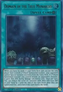 Yugioh-Domain of the True Monarchs-Ultra Rare-1st Edition-GFP2 EN161 (NM) - Image 1